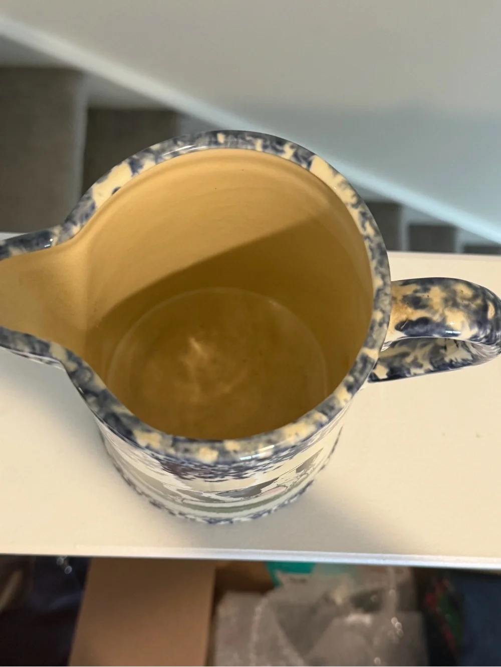 Country Cow Spongewear Ceramic Pitcher